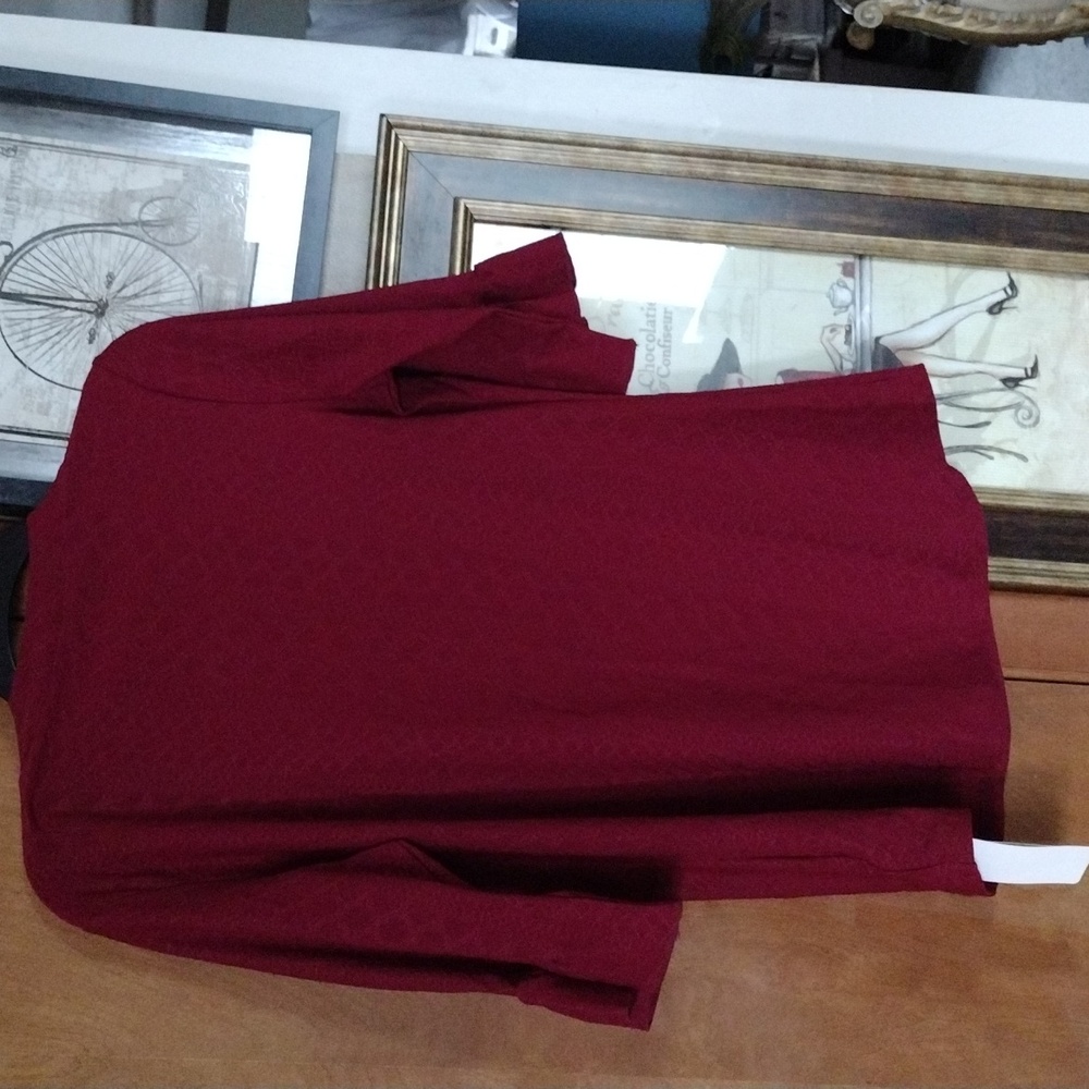 Elegant Red Women's Top Brand New - Picture 2 of 5